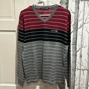 Travis Matthew Merino Wool V Neck Sweater